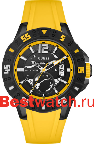Часы Guess Sport steel W0034G7