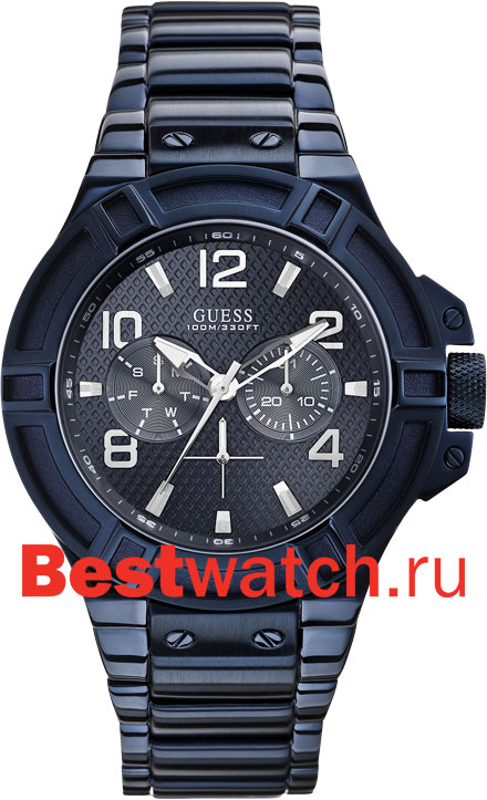 Часы Guess Sport steel W0041G2