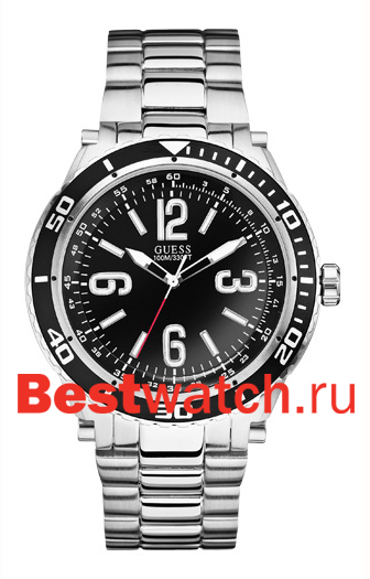 Часы Guess Sport steel W0043G1
