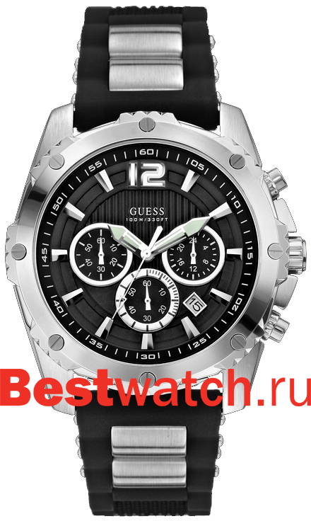 Часы Guess Sport steel W0167G1