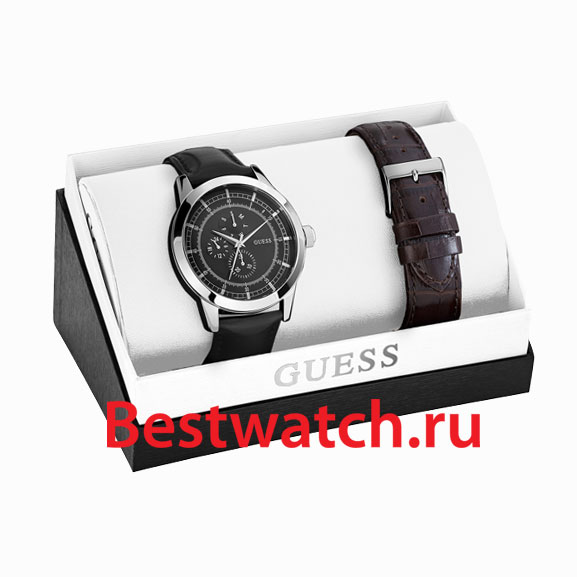 Часы Guess Box set W0293G1