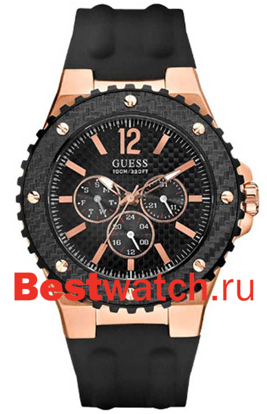 Часы Guess Sport steel W12653G1