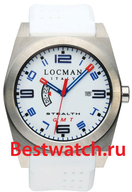 Часы Locman STEALTH 020000WHFBLRSIW
