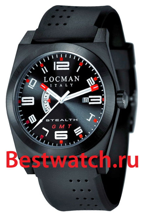 Часы Locman STEALTH 0200BKBKFRD1GOK