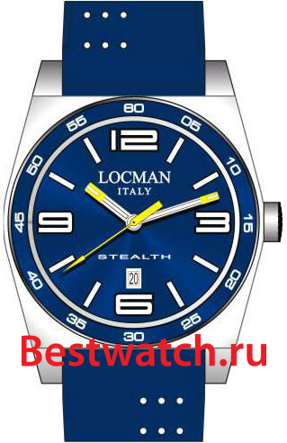Часы Locman STEALTH 020800BBLWHYSIB