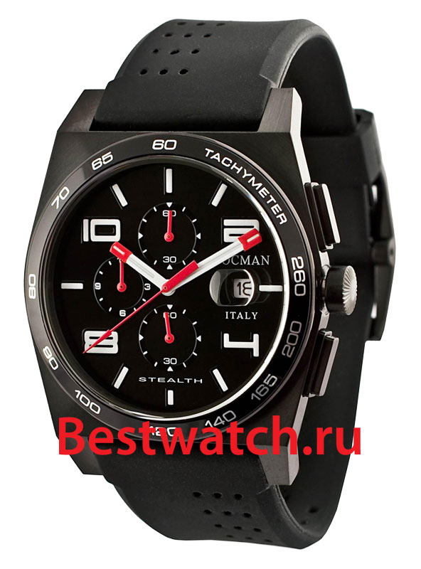 Часы Locman STEALTH 0209BKKBKWHRSIK
