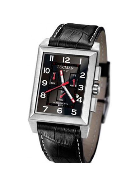 Часы Locman STEALTH 024200BKNWH2PSK