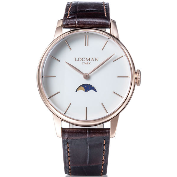 Часы Locman 1960 Moon Phases 0256R05R-RGAVRGPT