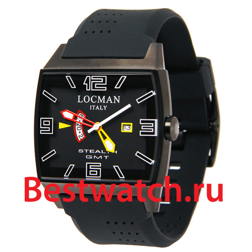 Часы Locman STEALTH 0300BKBKFYLRSIK