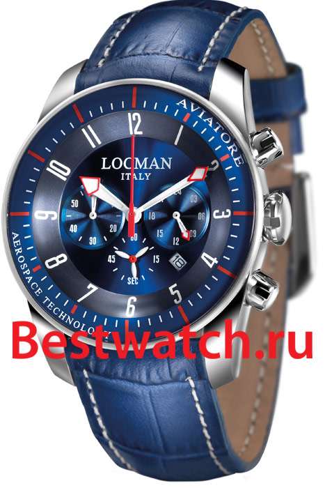 Часы Locman AVIATORE 045000BLFWRBPSB