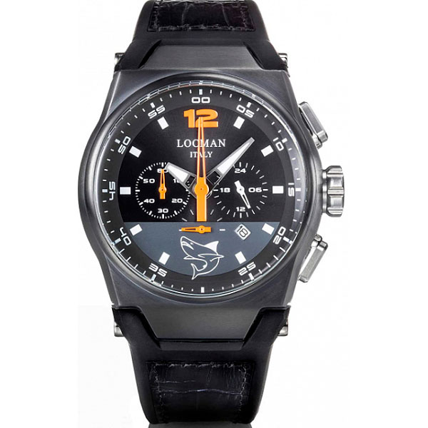 Часы Locman Mare Chrono 0555K01S-BKBKORGPK