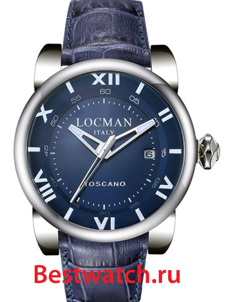Часы Locman TOSCANO 0590V05-00BLPSB