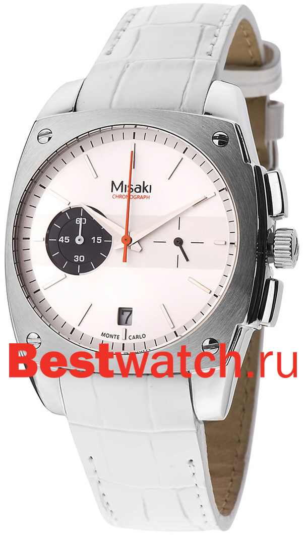 Часы Misaki Leather QCRWMC98WSIL