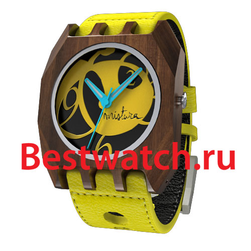 Часы Mistura Volkano TP12017YLSLPUYESLBL02BL02WD