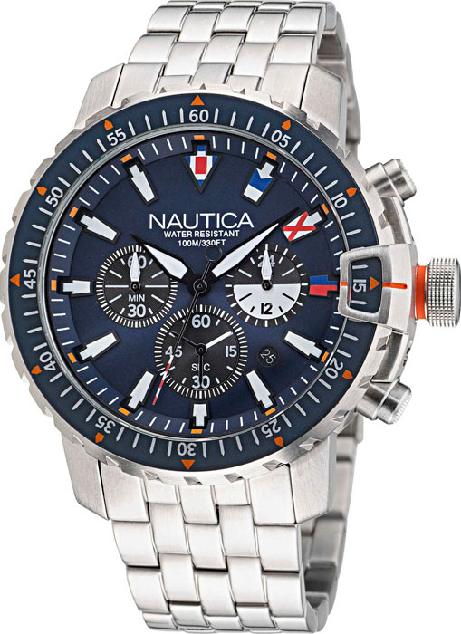Часы Nautica Icebreaker Cup Chrono Box Set NAPICF015