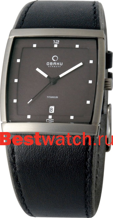 Часы Obaku Rectangular V102GTJRB