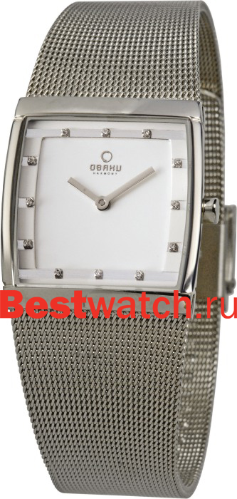 Часы Obaku Rectangular V102LCCMC