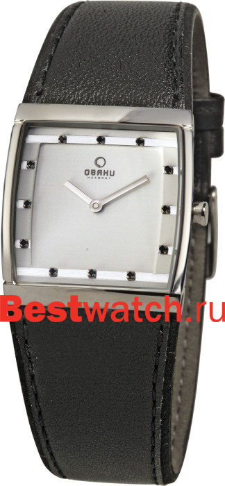 Часы Obaku Rectangular V102LCCRB