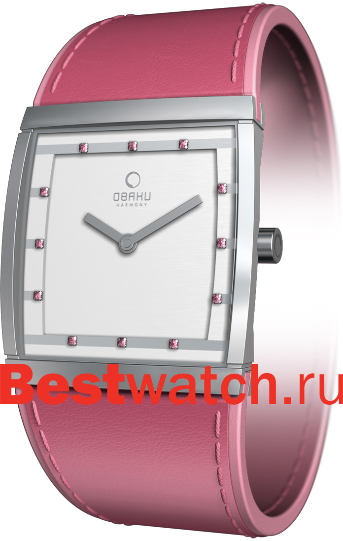 Часы Obaku Rectangular V102LCCRP