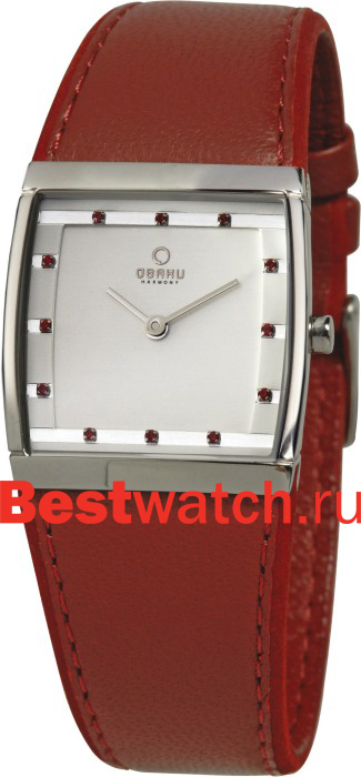 Часы Obaku Rectangular V102LCCRR