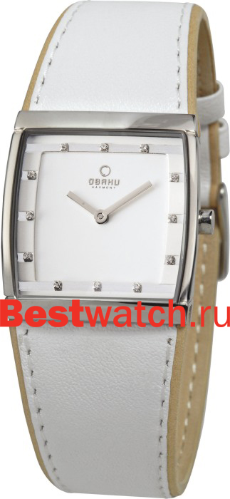 Часы Obaku Rectangular V102LCCRW