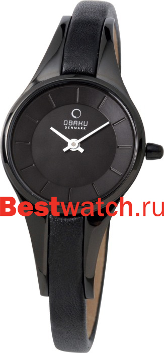 Часы Obaku Leather V110LBBRB