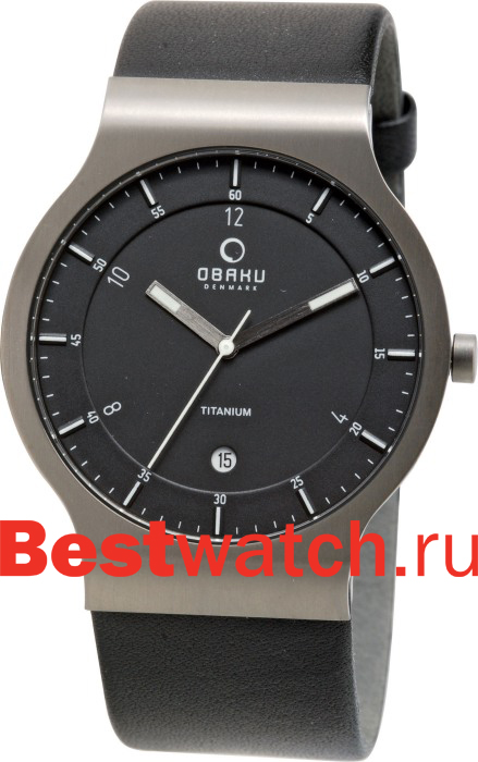 Часы Obaku Leather V133XTBRB