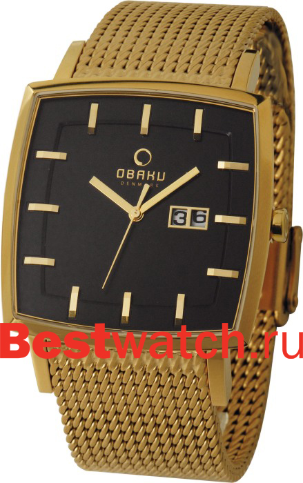 Часы Obaku Square V134GGBMG1