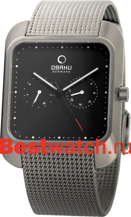 Часы Obaku Rectangular V145UCBMC