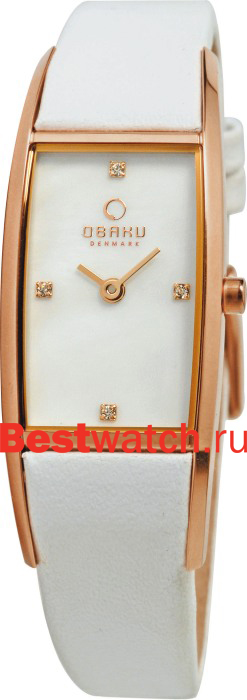 Часы Obaku Rectangular V150LVWRW