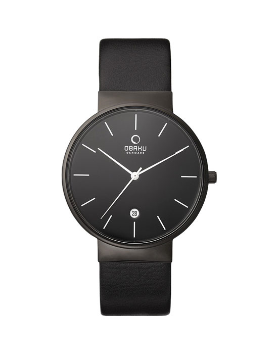 Часы Obaku Leather V153GDBBRB