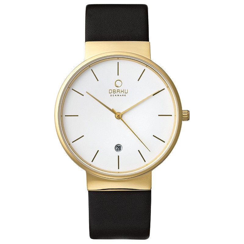 Часы Obaku leather V153GDGWRB