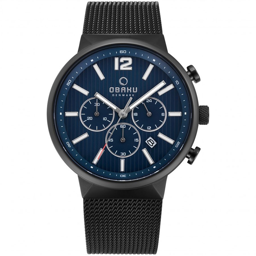 Часы Obaku mesh V180GCBLMB