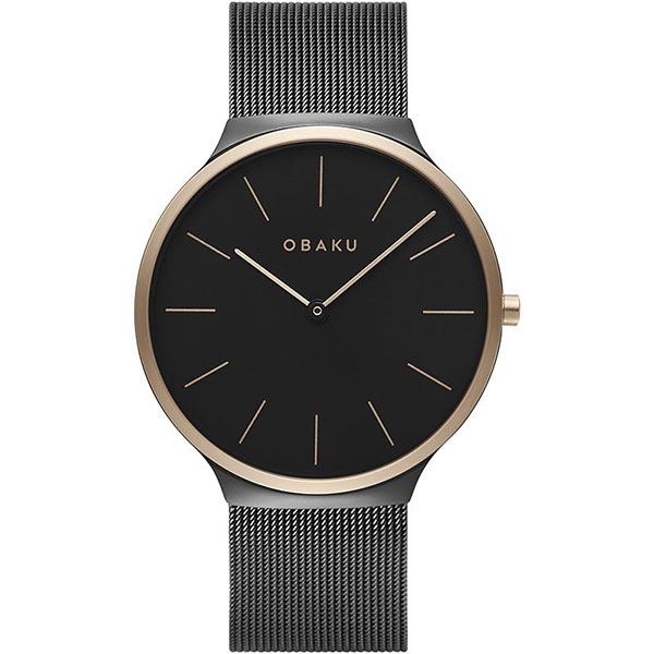 Часы Obaku Ultra Slim V240GXMBMB