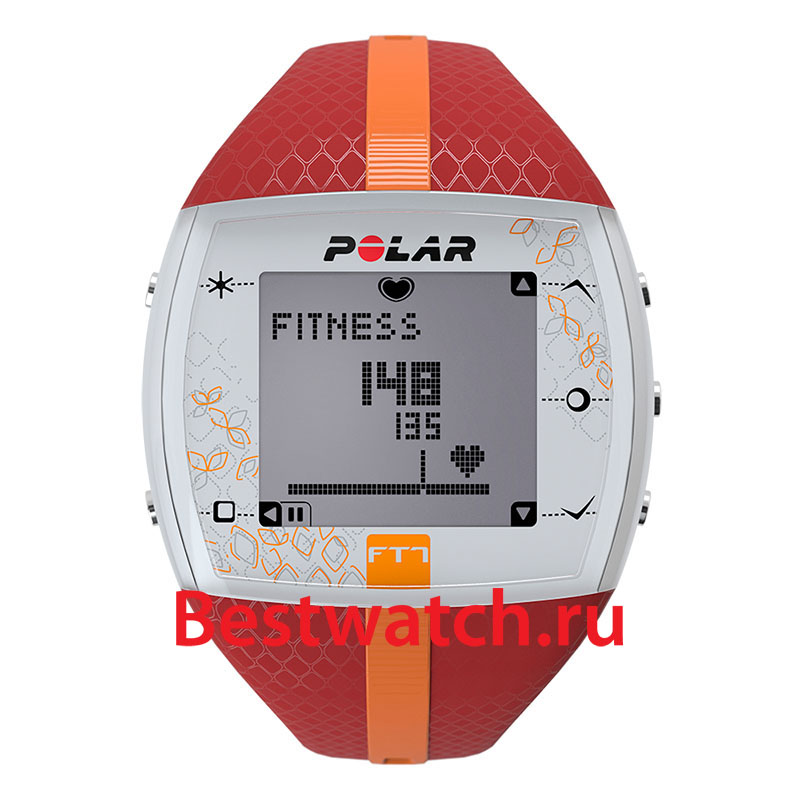 Часы Polar FT7F-Red-Orange