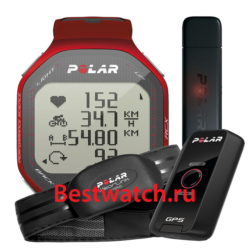 Часы Polar RCX5 RCX5-Red-GPS