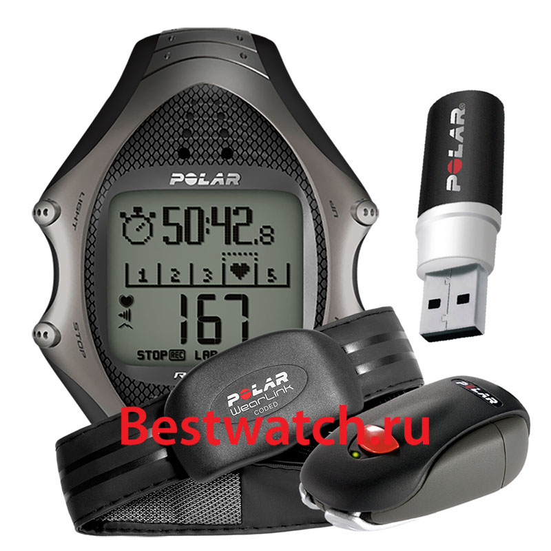 Часы Polar RS400-SD