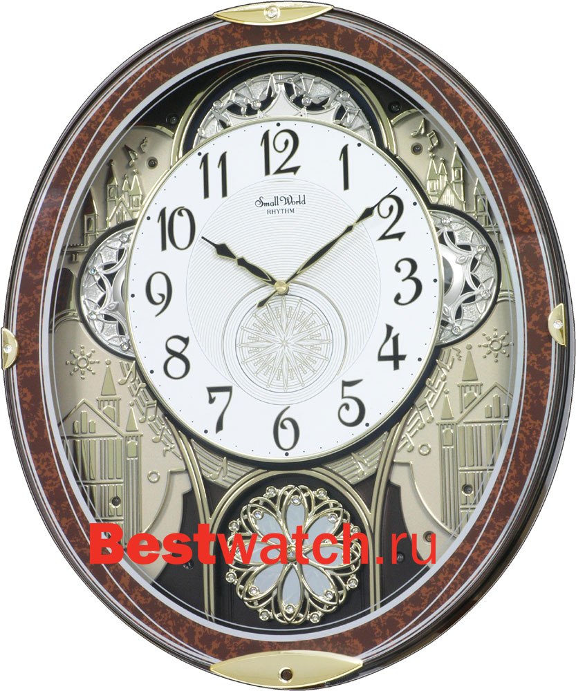 Настенные часы Rhythm 4MH856WD23