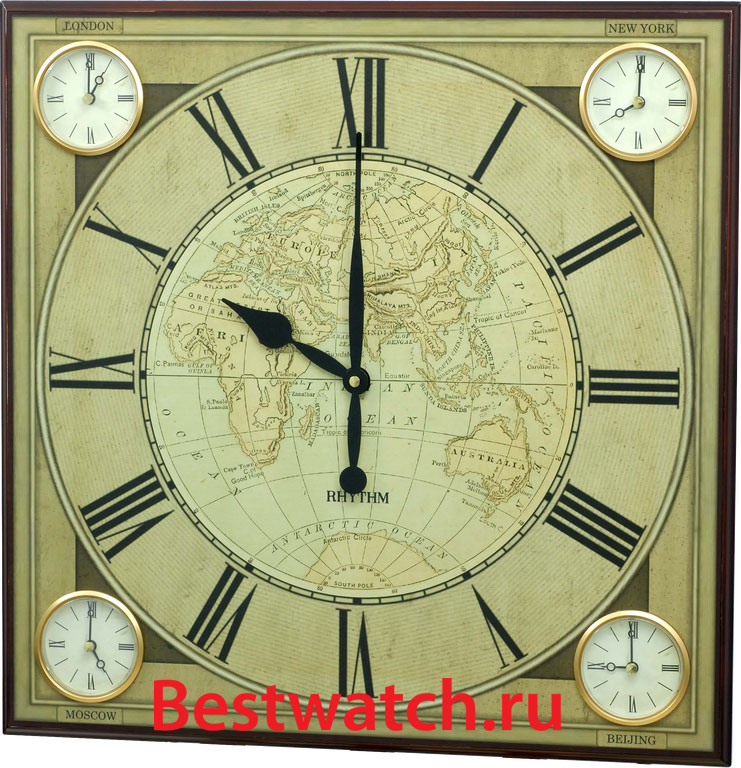 Настенные часы Rhythm CMW904NR06