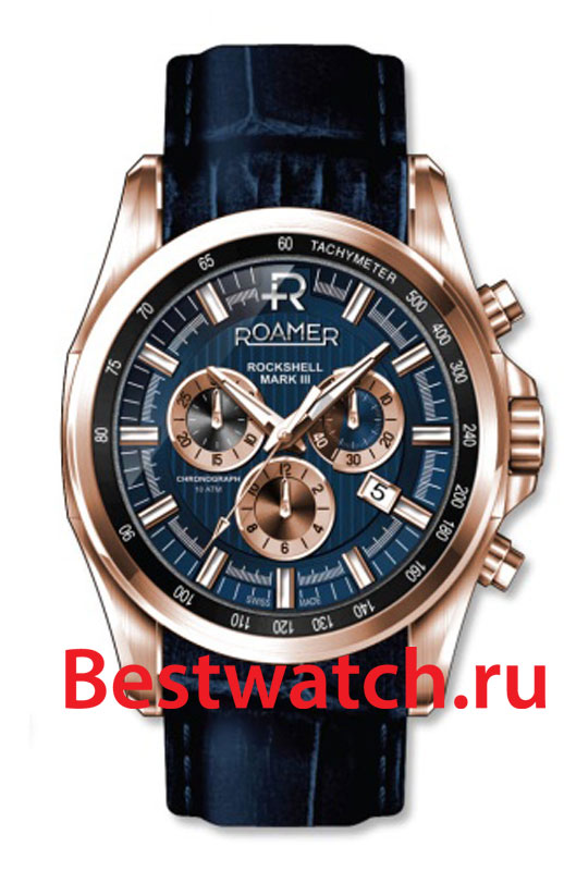 Часы Roamer Rockshell Chrono 220.837.49.45.02