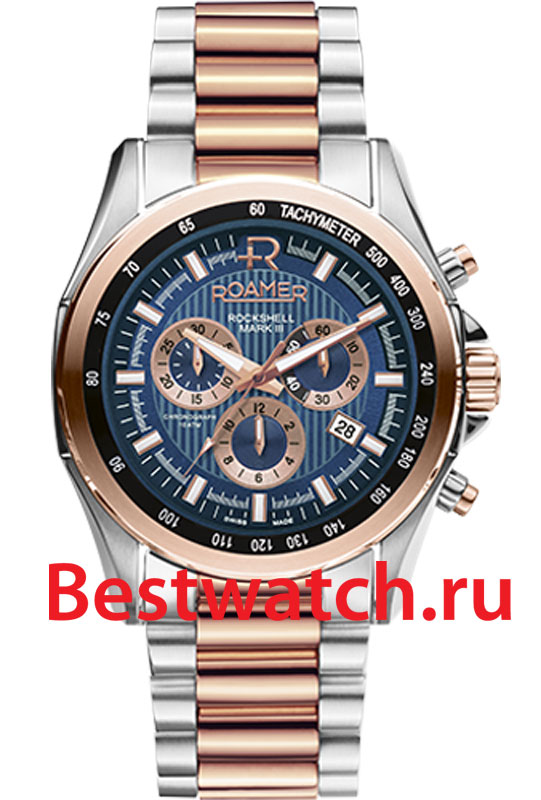 Часы Roamer Rockshell Chrono 220.837.49.45.20