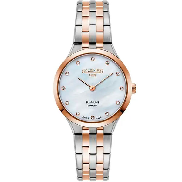 Часы Roamer Slim Line Diamond 512.847.49.89.20