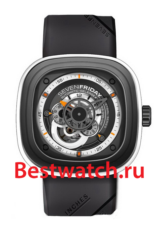 Часы SEVENFRIDAY Industrial Engines P3-03