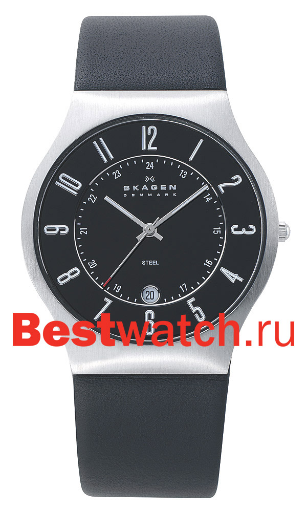 Часы Skagen Leather 233XXLSLB