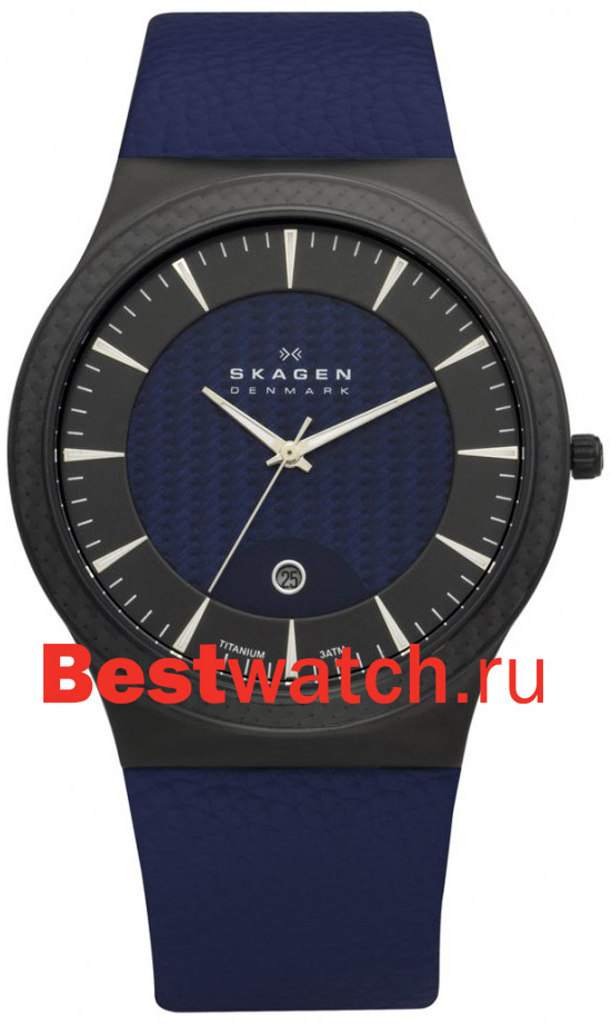 Часы Skagen Leather 234XXLTBLN