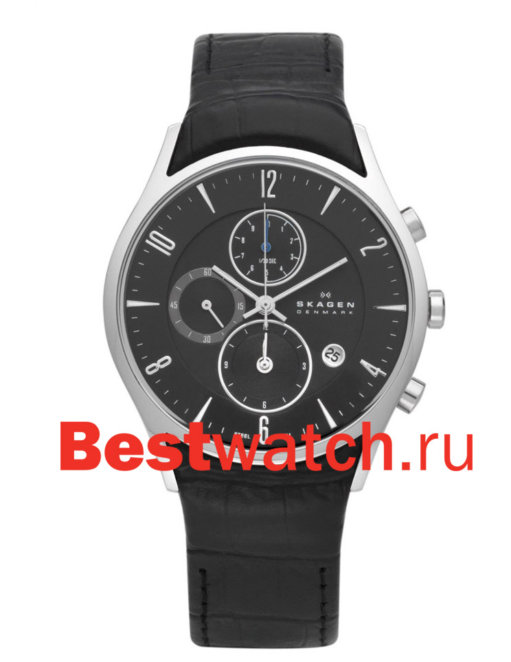 Часы Skagen Leather Classic 329XLSLB