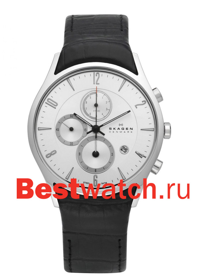 Часы Skagen Leather 329XLSLC