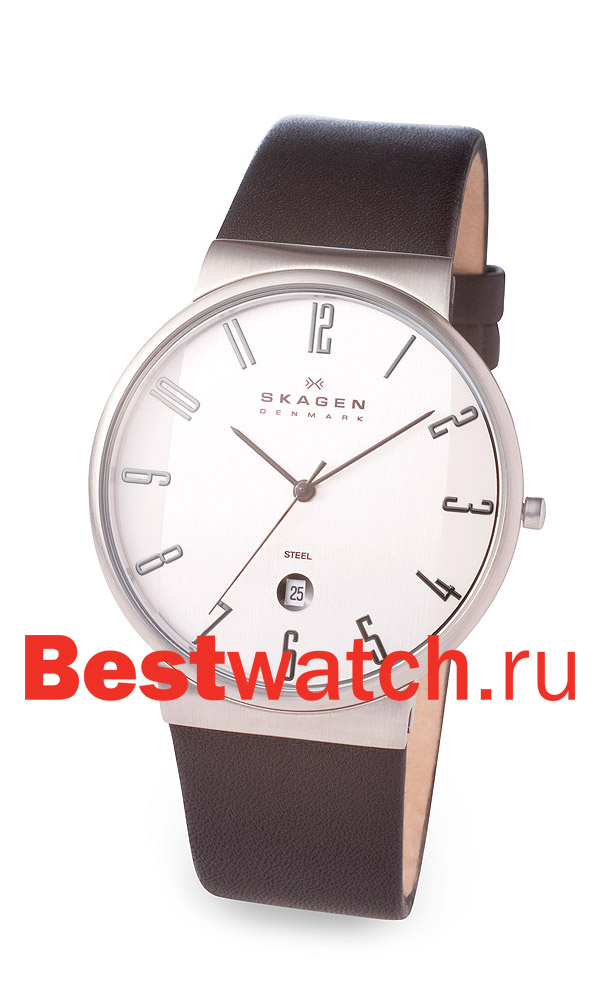 Часы Skagen Leather Classic 355XLSLB