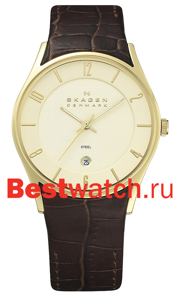 Часы Skagen Leather 474XLGL
