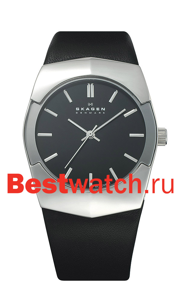 Часы Skagen Leather 580XLSLB